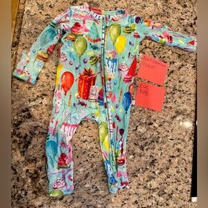 Posh Peanut Birthday Convertible Footie